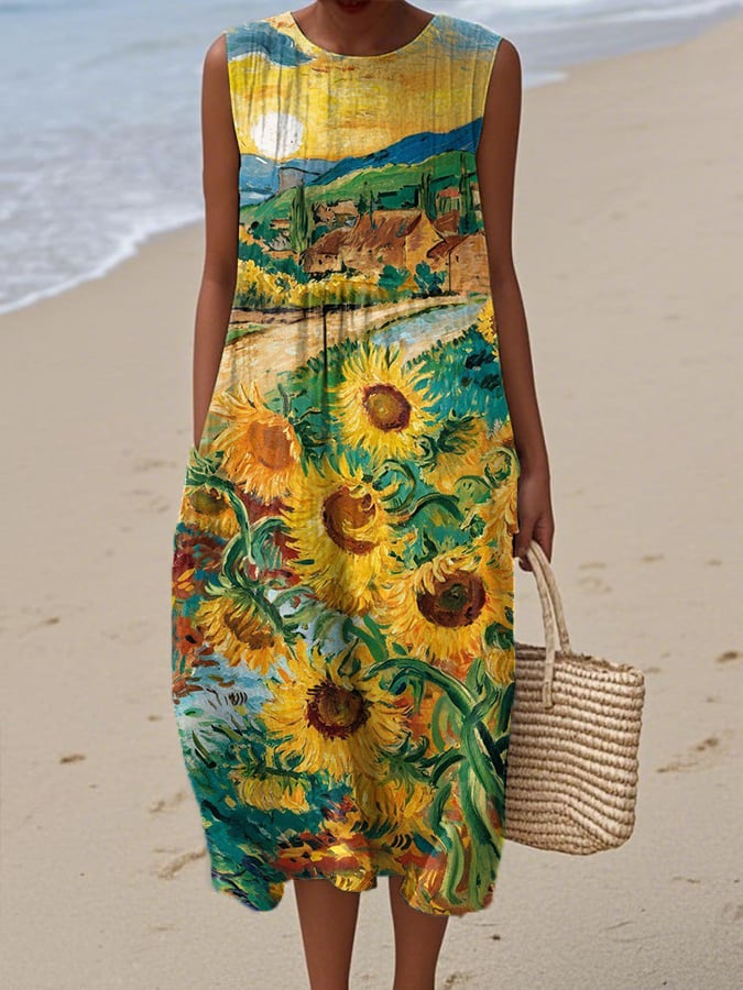 Grace| Sunflower Vista Dress