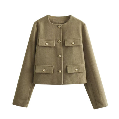 Cylia | Stylish Button Blazer