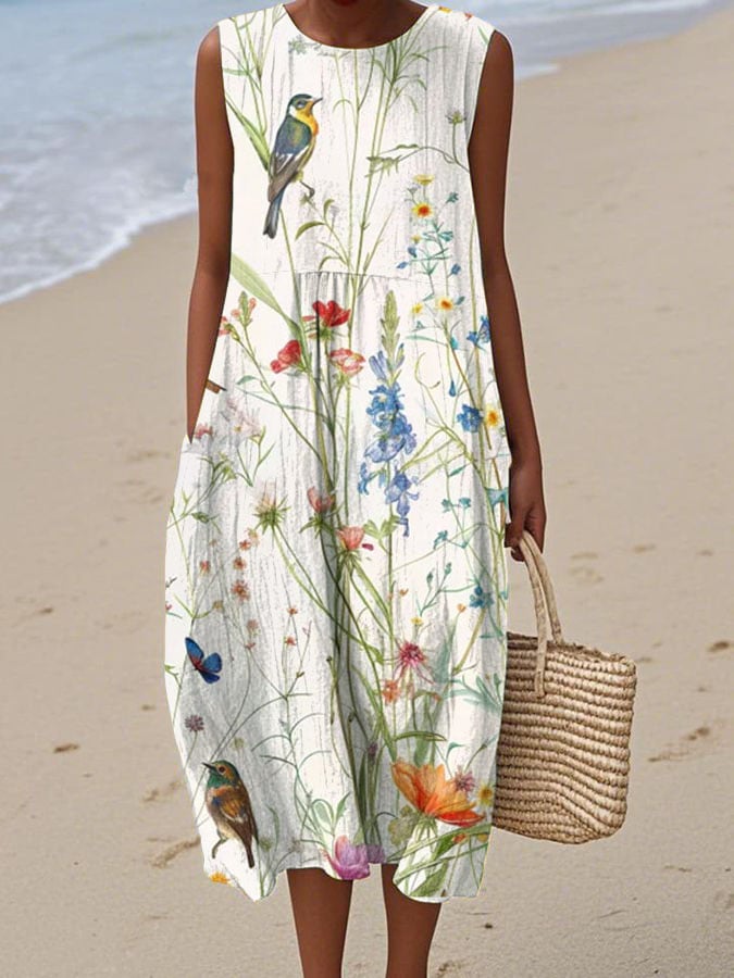 Ruby| Garden Song Dress